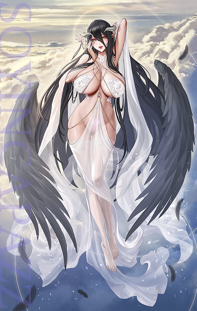 Albedo hentai fan art uncensored