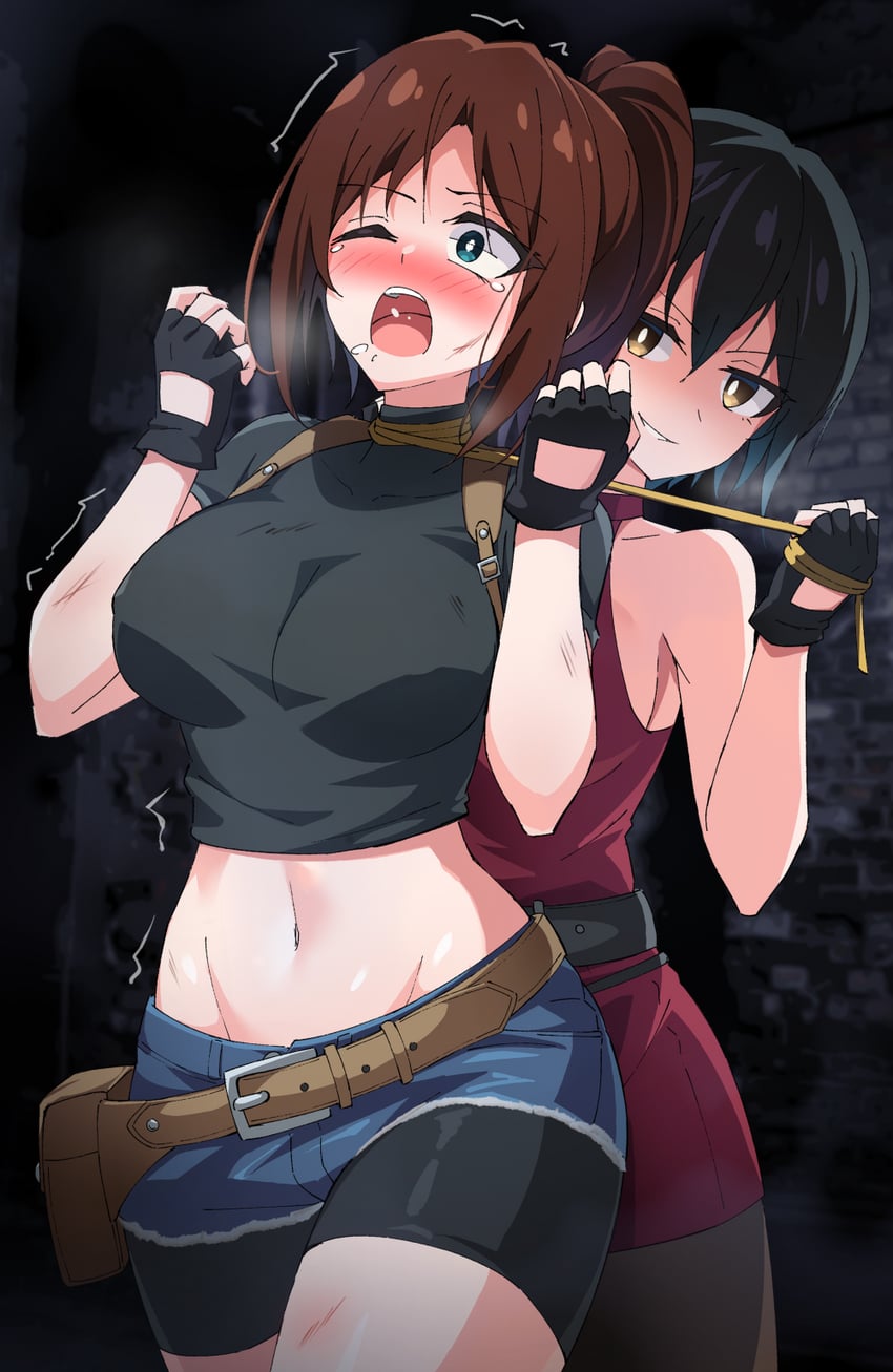 Beautiful Claire Redfield hentai art