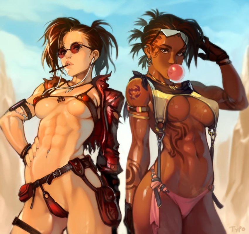 Claire Redfield nude hentai artwork