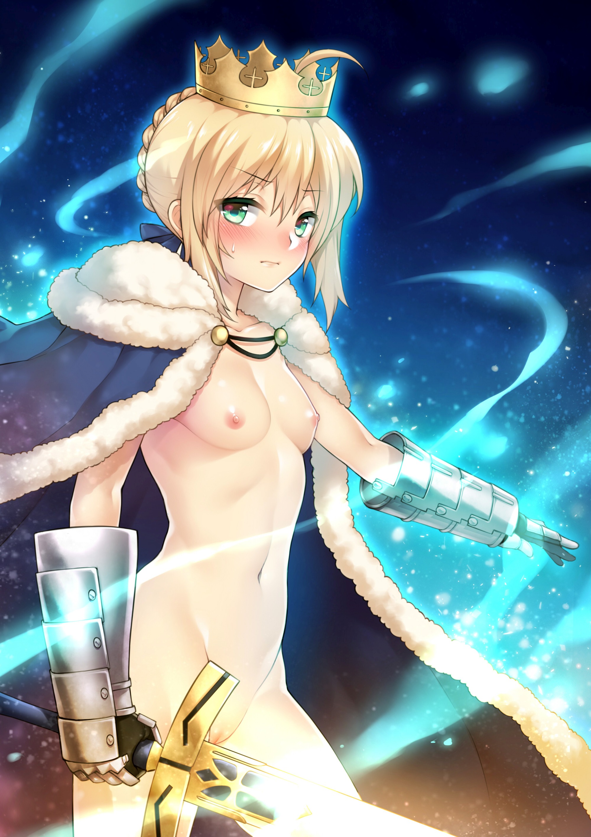 Fate Saber hentai gallery cover