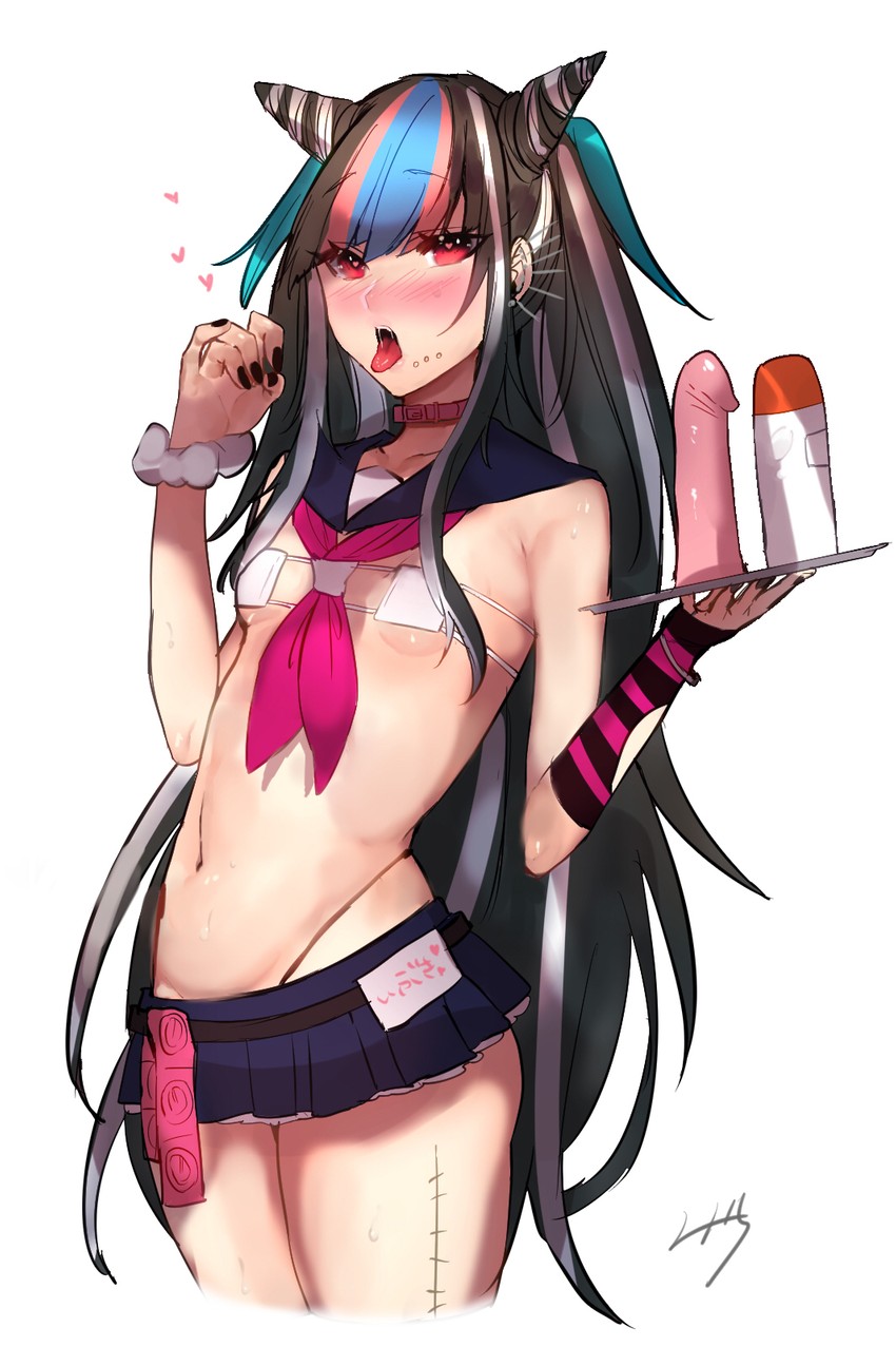 Ibuki Mioda hentai illustration