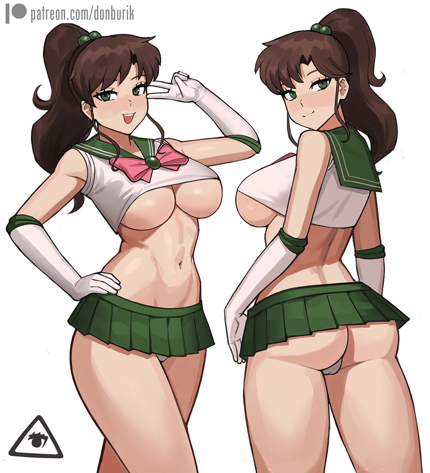 Makoto Kino ecchi fan art uncensored