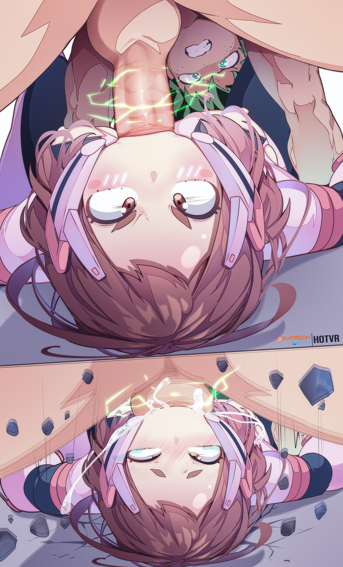 Ochaco Uraraka nude hentai artwork