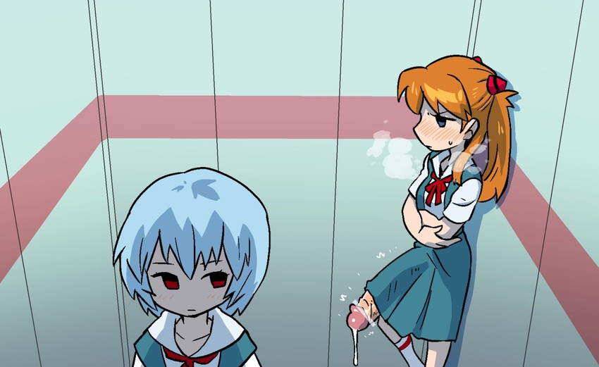 Hot Rei Ayanami hentai drawing
