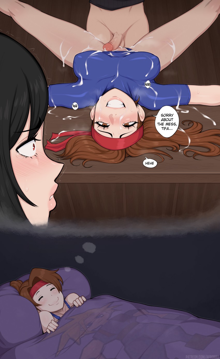 Tifa Lockhart hentai illustration