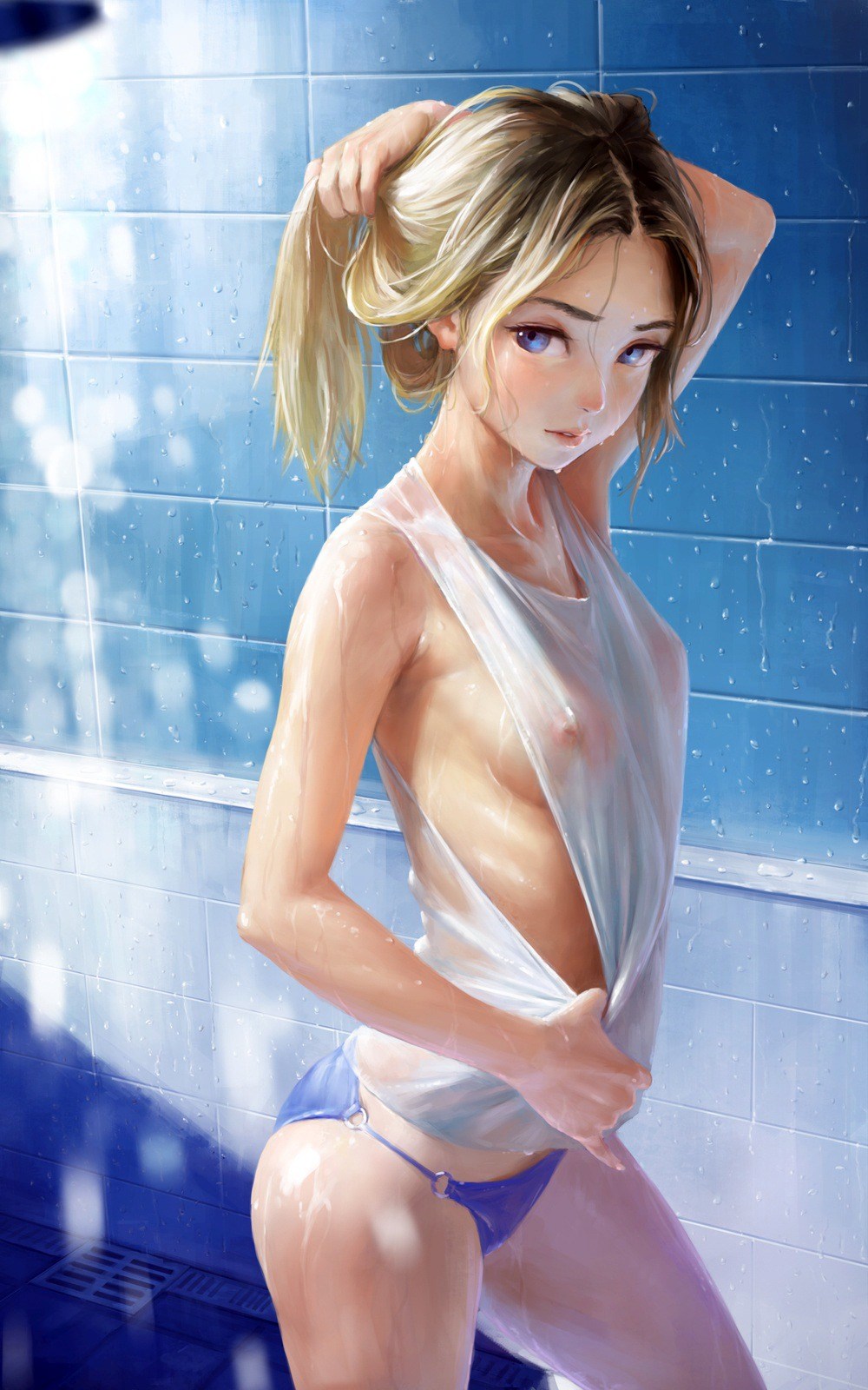 Wet Clothing Hentai - Image 3