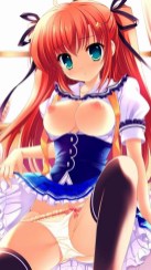 red haired girl Hentai - Image 30