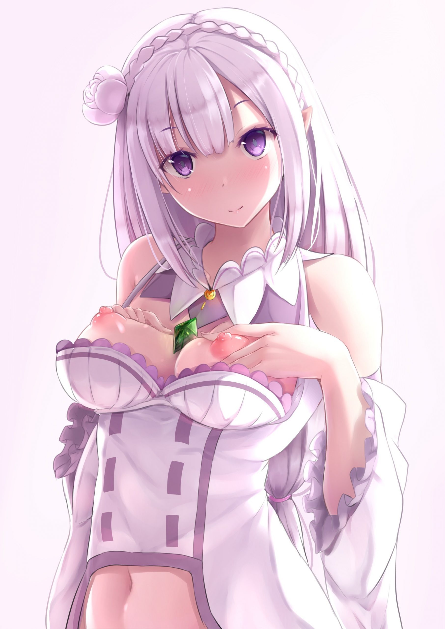rezero emilia hentai gallery cover