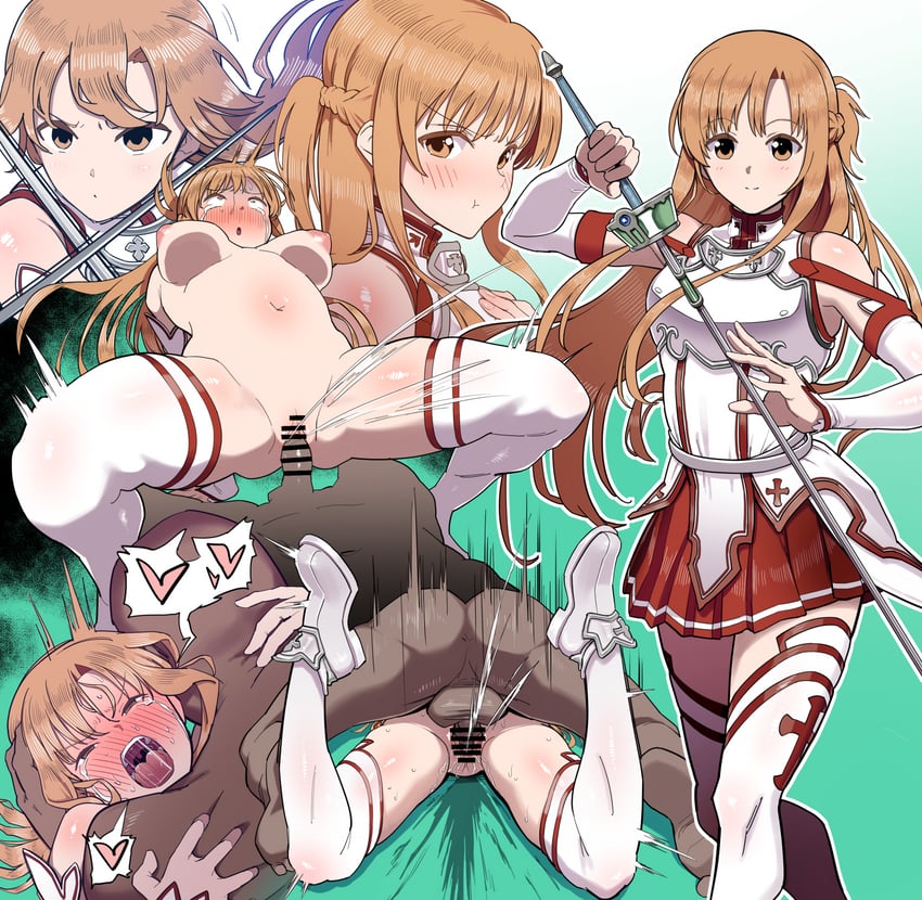 Asuna Yuuki hentai art (image 12)