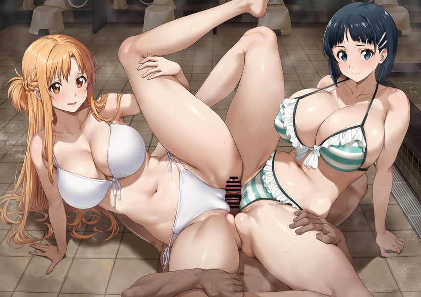 Asuna Yuuki hentai art (image 16)