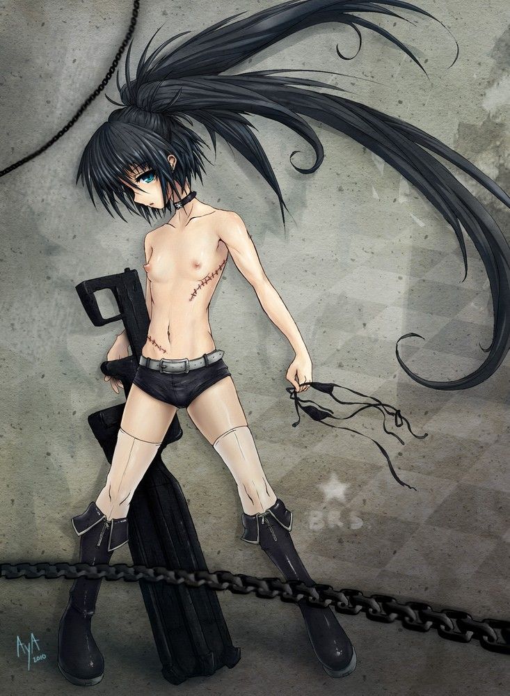 Black Rock Shooter hentai art (image 3)
