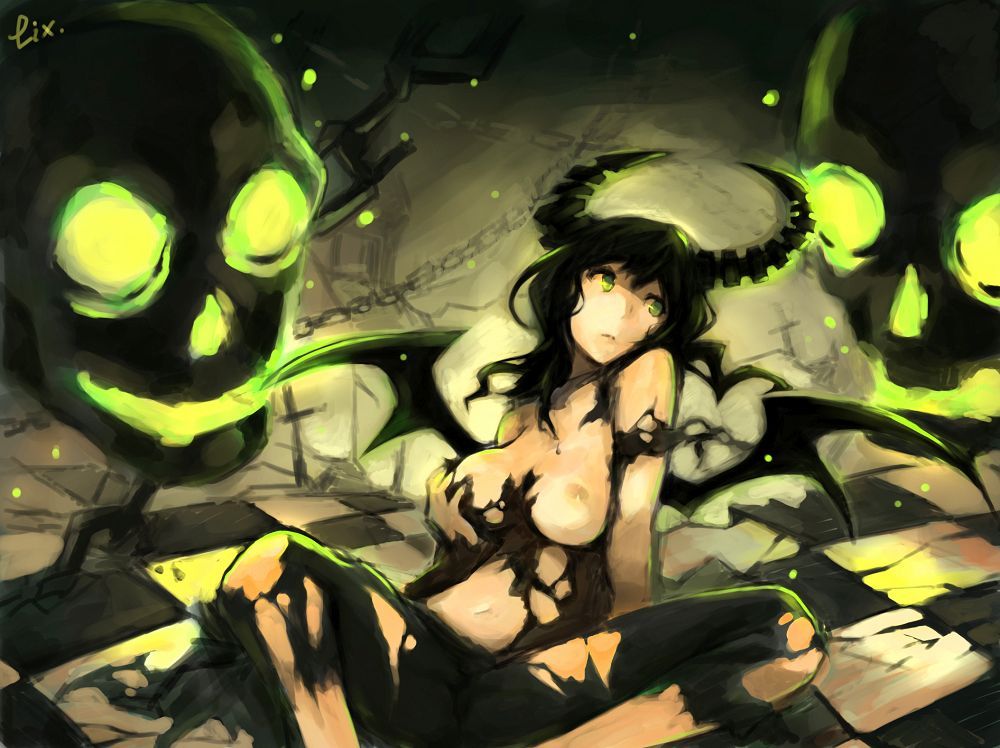 Black Rock Shooter hentai art (image 8)