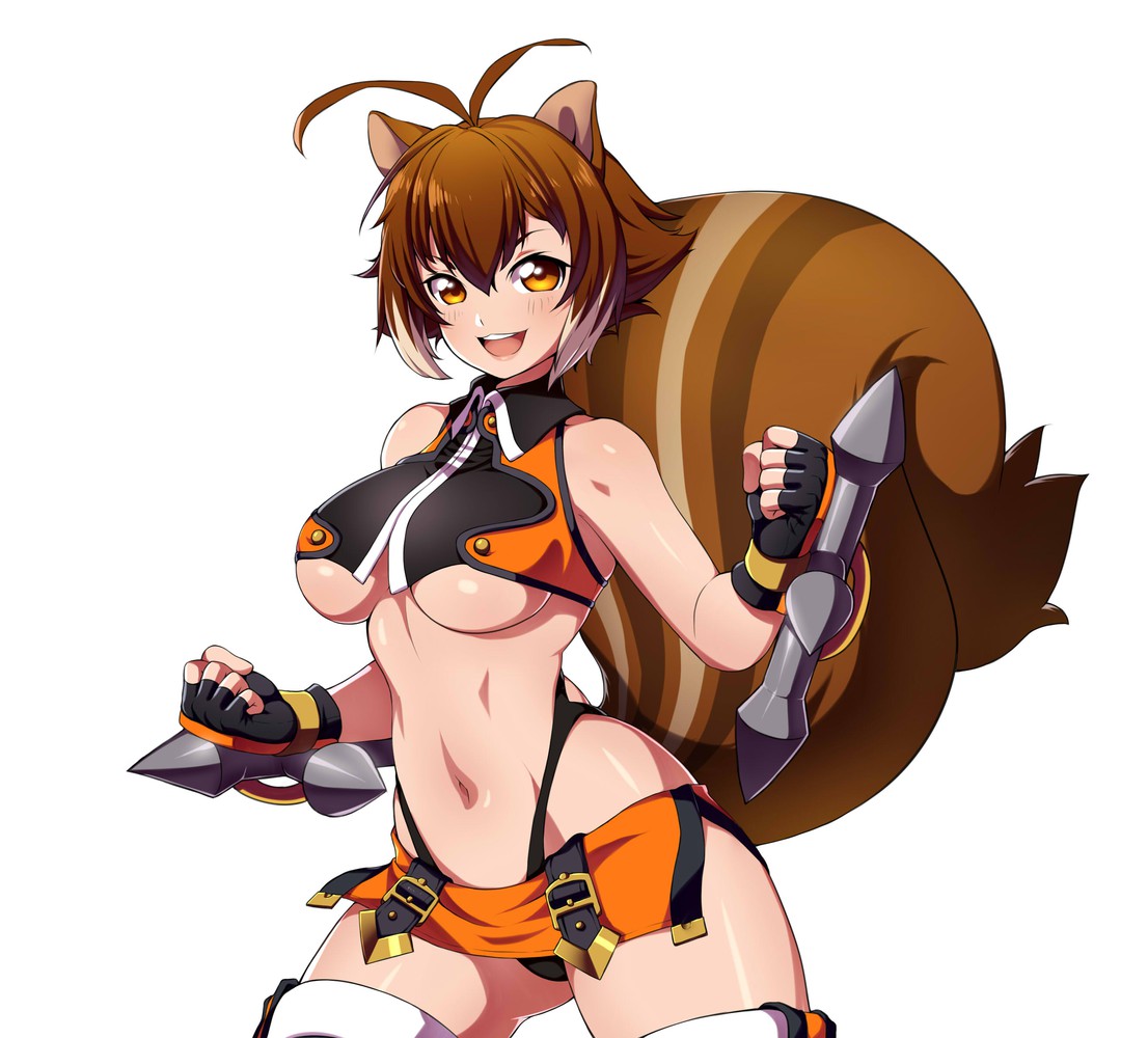 Makoto Nanaya from Blazblue hentai art (image 12)