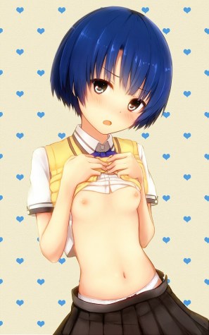 Blue Hair hentai art (image 97)