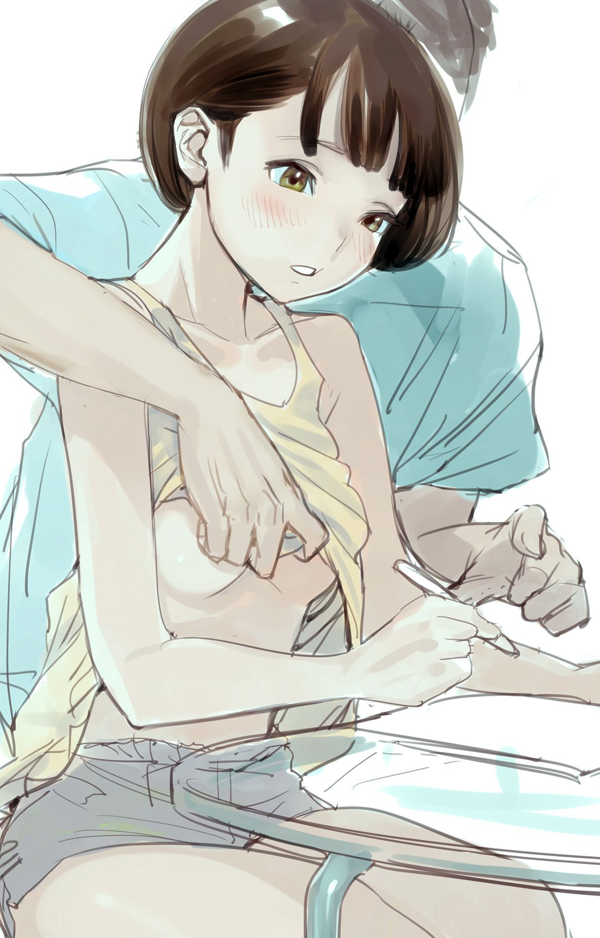 Breast Groping hentai art (image 39 of 98)