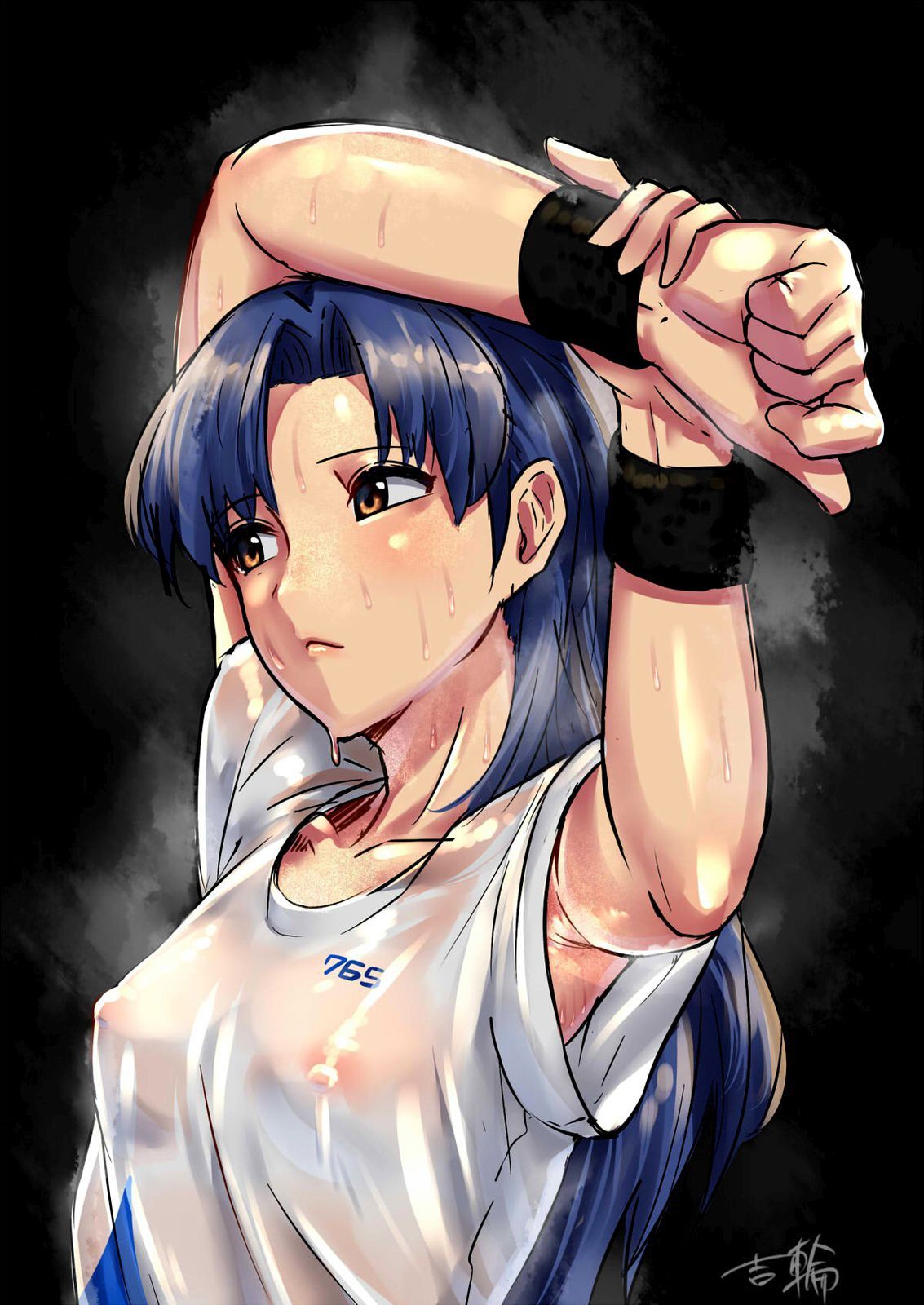 Chihaya Kisaragi hentai art (image 21 of 110)