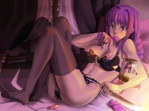 Condom Biting hentai art (image 28 of 50)