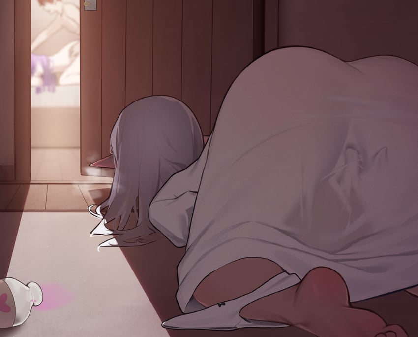 Female Masturbation hentai art (image 8)