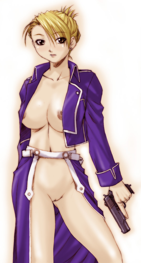 Riza Hawkeye from Fullmetal Alchemist hentai art (image 20)