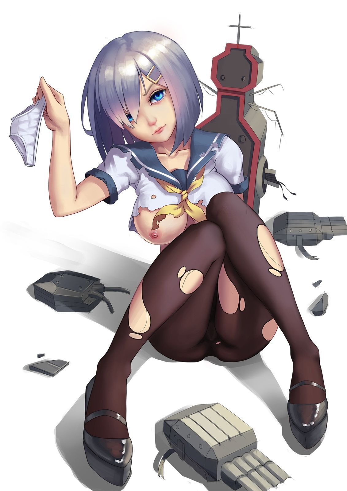 Hamakaze hentai art (image 10 of 94)