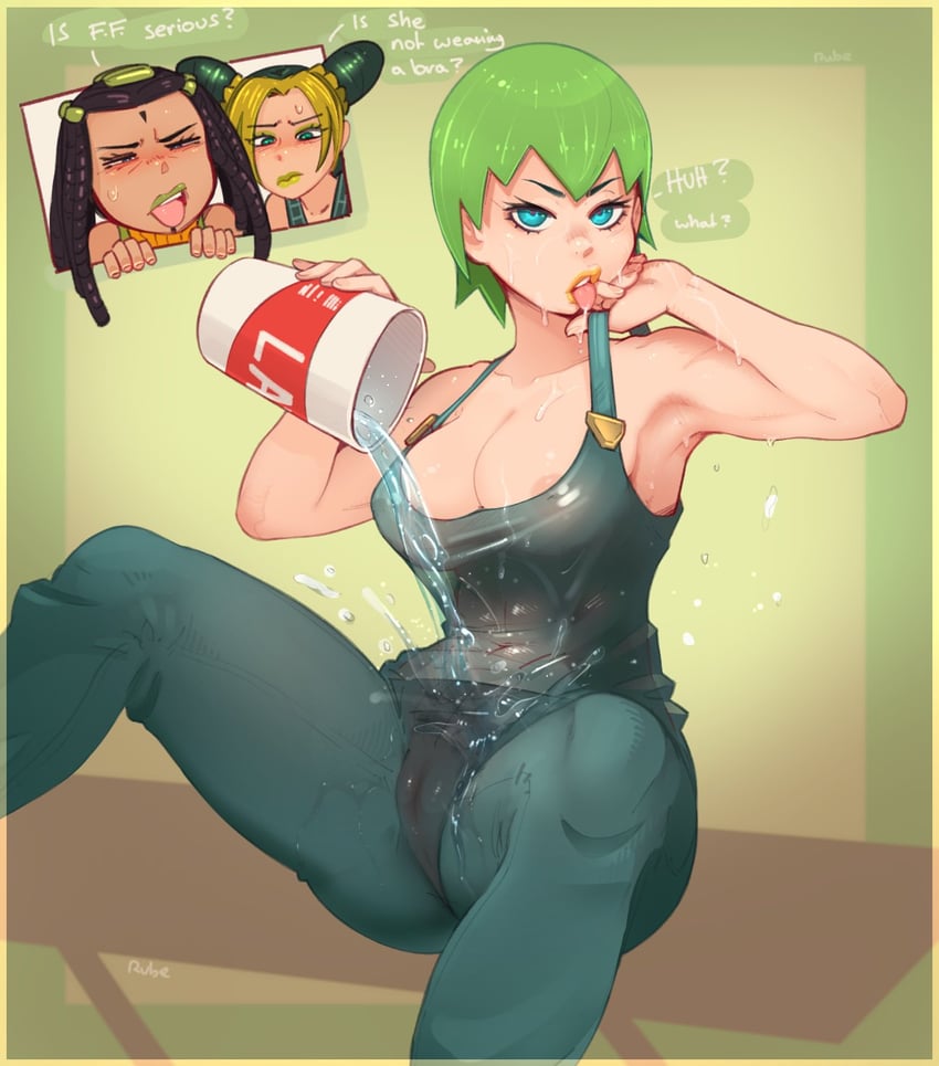 Jolyne Cujoh hentai art (image 3)