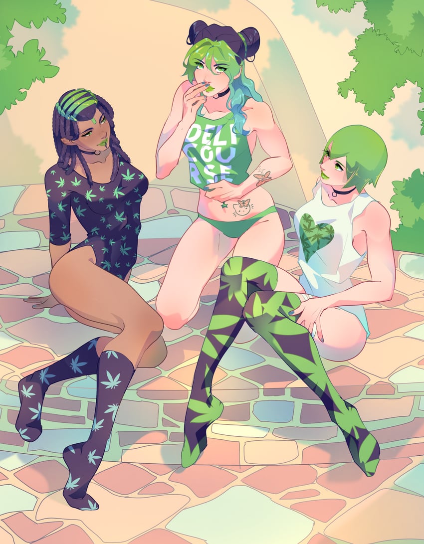 Jolyne Cujoh hentai art (image 24)
