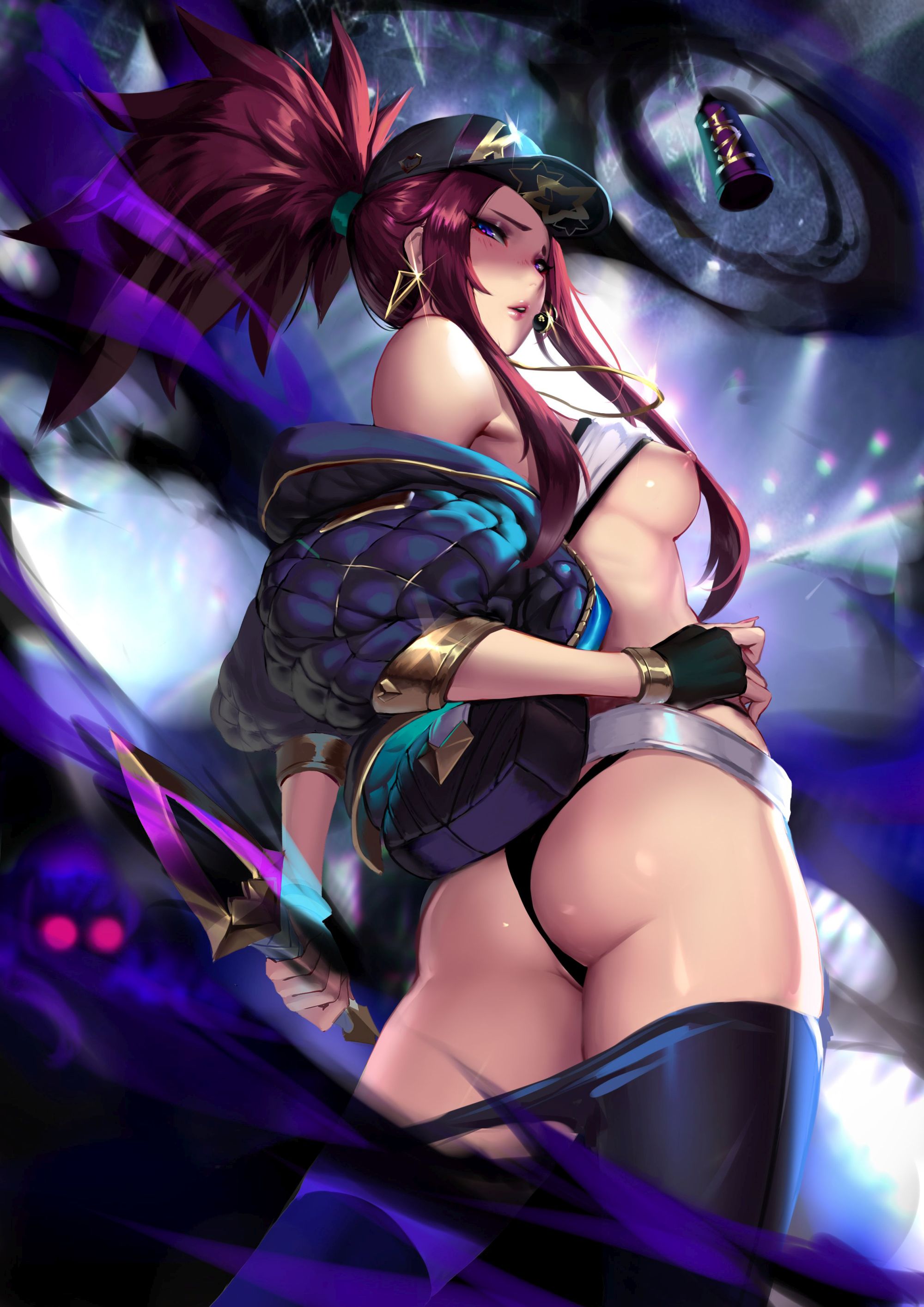 KDA Akali hentai art (image 8 of 36)