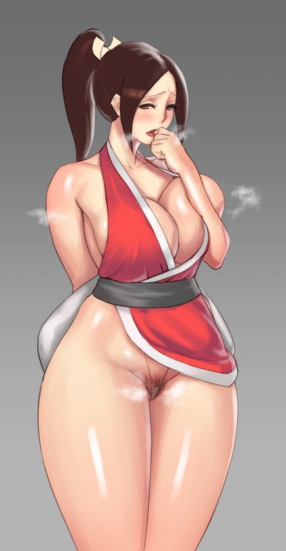 Mai Shiranui from King of Fighters hentai art (image 26)