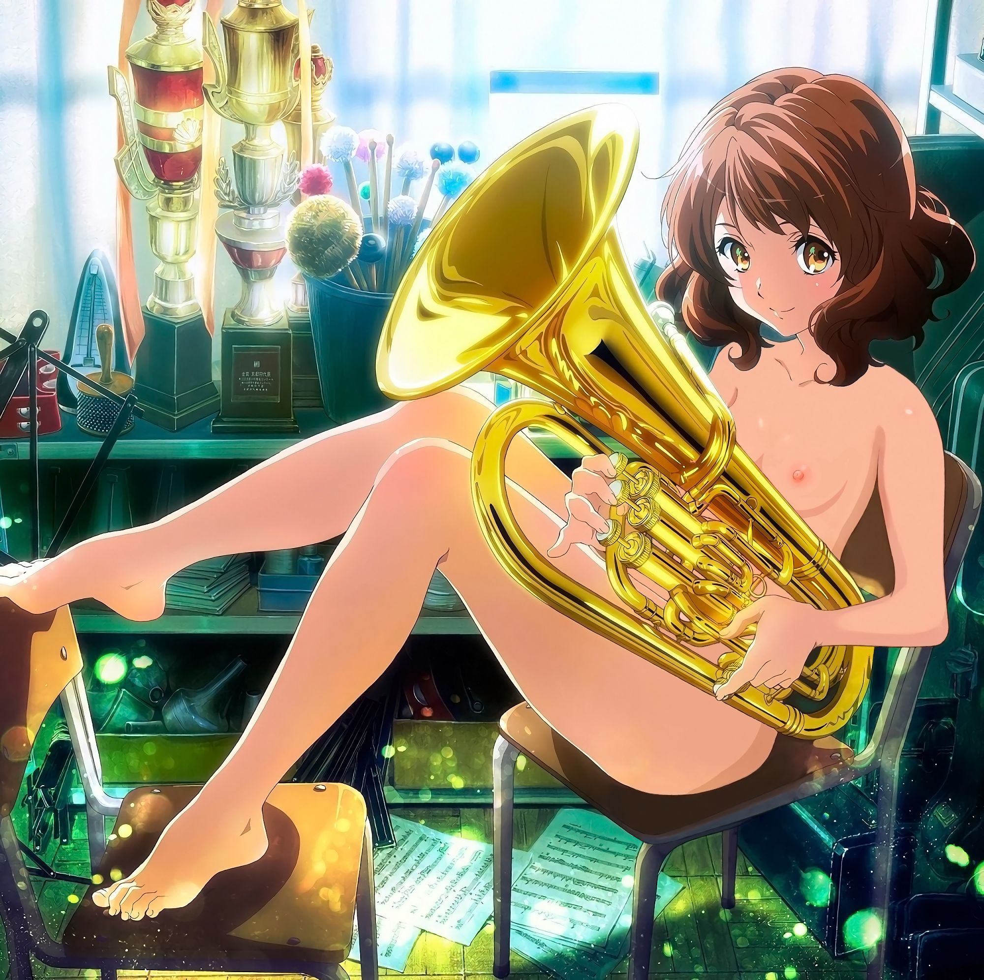 Kumiko Oumae hentai art (image 21 of 45)