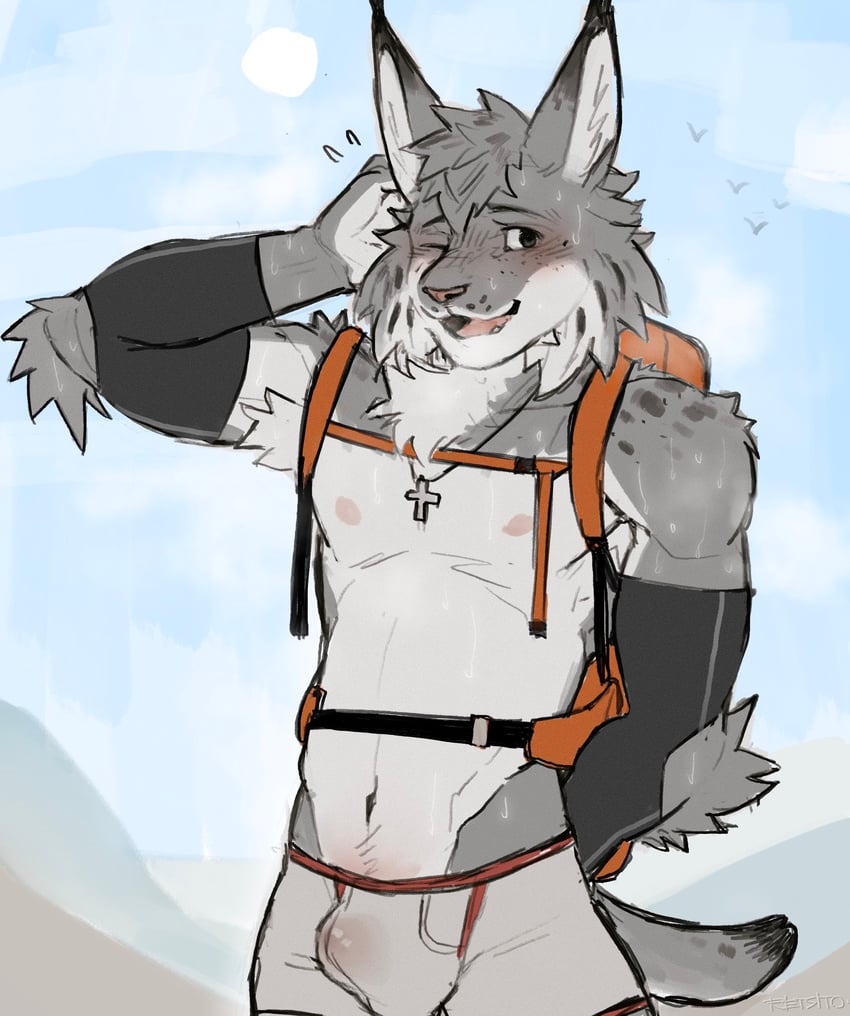 Lynx hentai art (image 8)