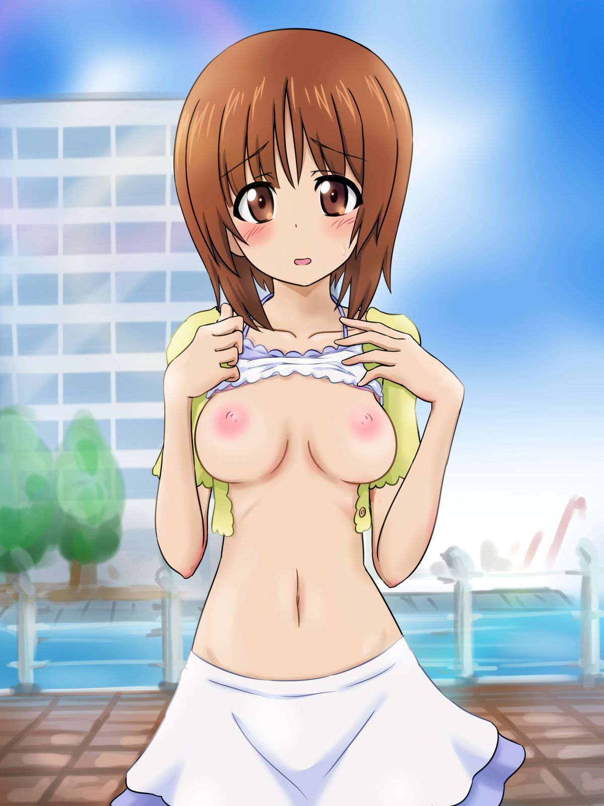 Miho Nishizumi hentai gallery cover