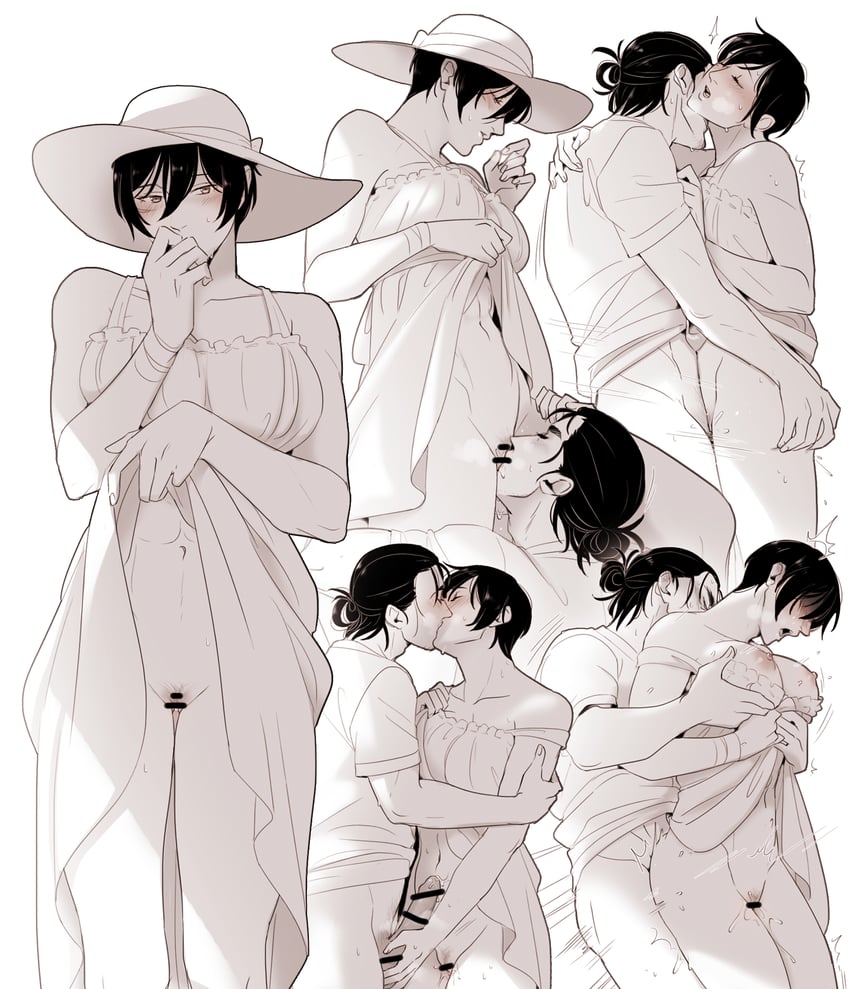 Mikasa Ackerman hentai art (image 7)