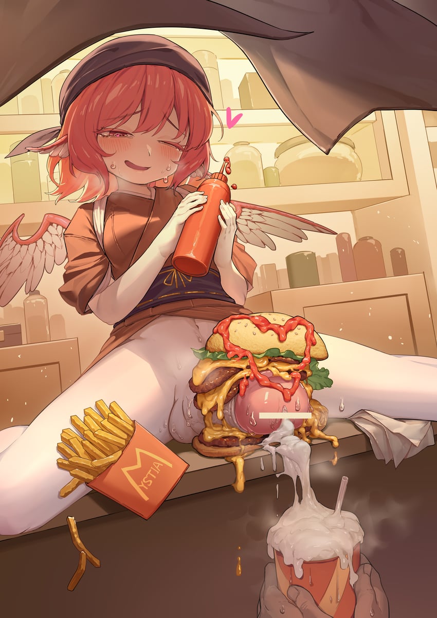 Mystia Lorelei hentai art (image 3)