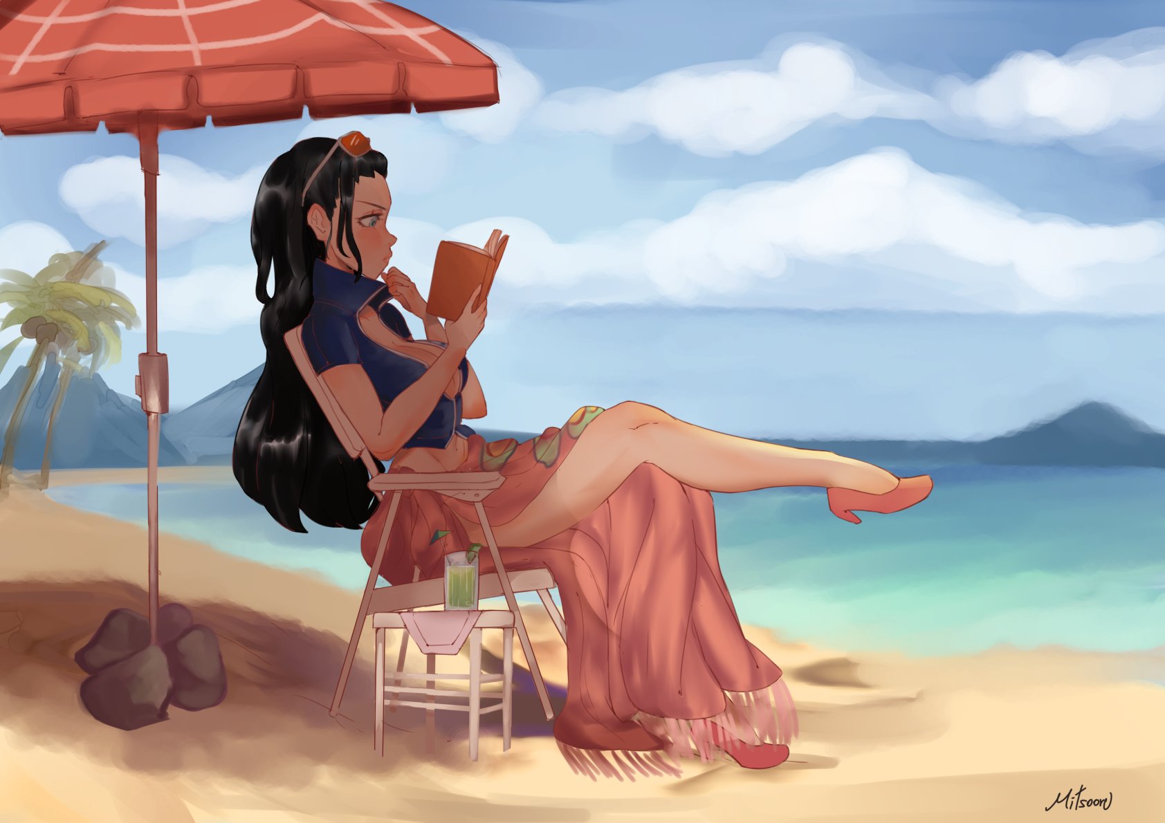 Nico Robin from One Piece hentai art (image 28)