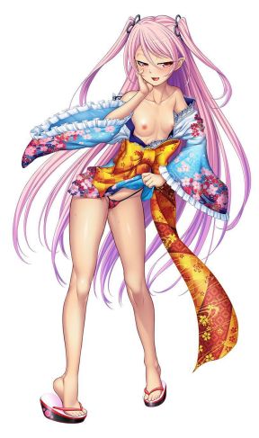 Pink Hair hentai art (image 65)