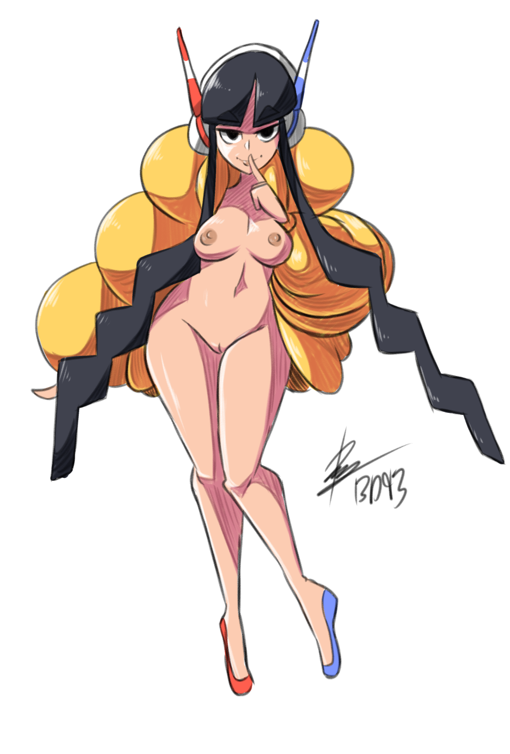 Elesa from Pokemon hentai art (image 15)