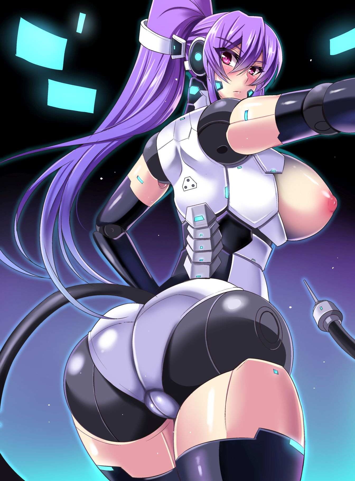Purple Hair hentai art (image 51)