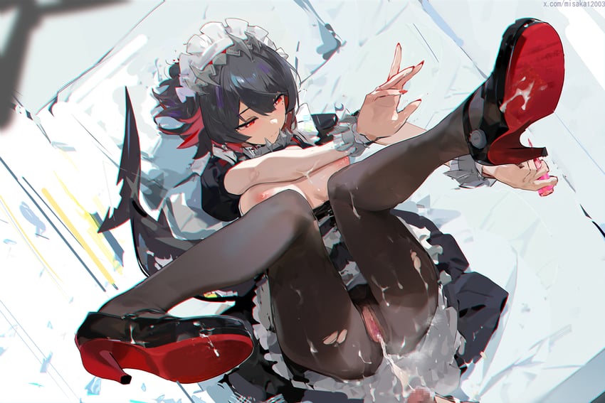 Redhead hentai art (image 6)