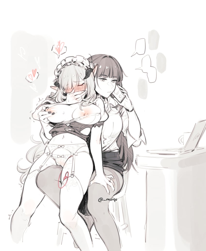 Rem hentai art (image 39)