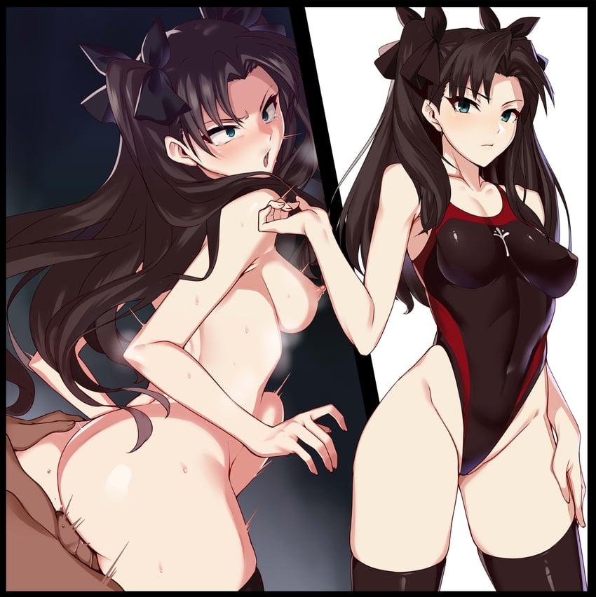 Rin Tohsaka hentai art (image 29)