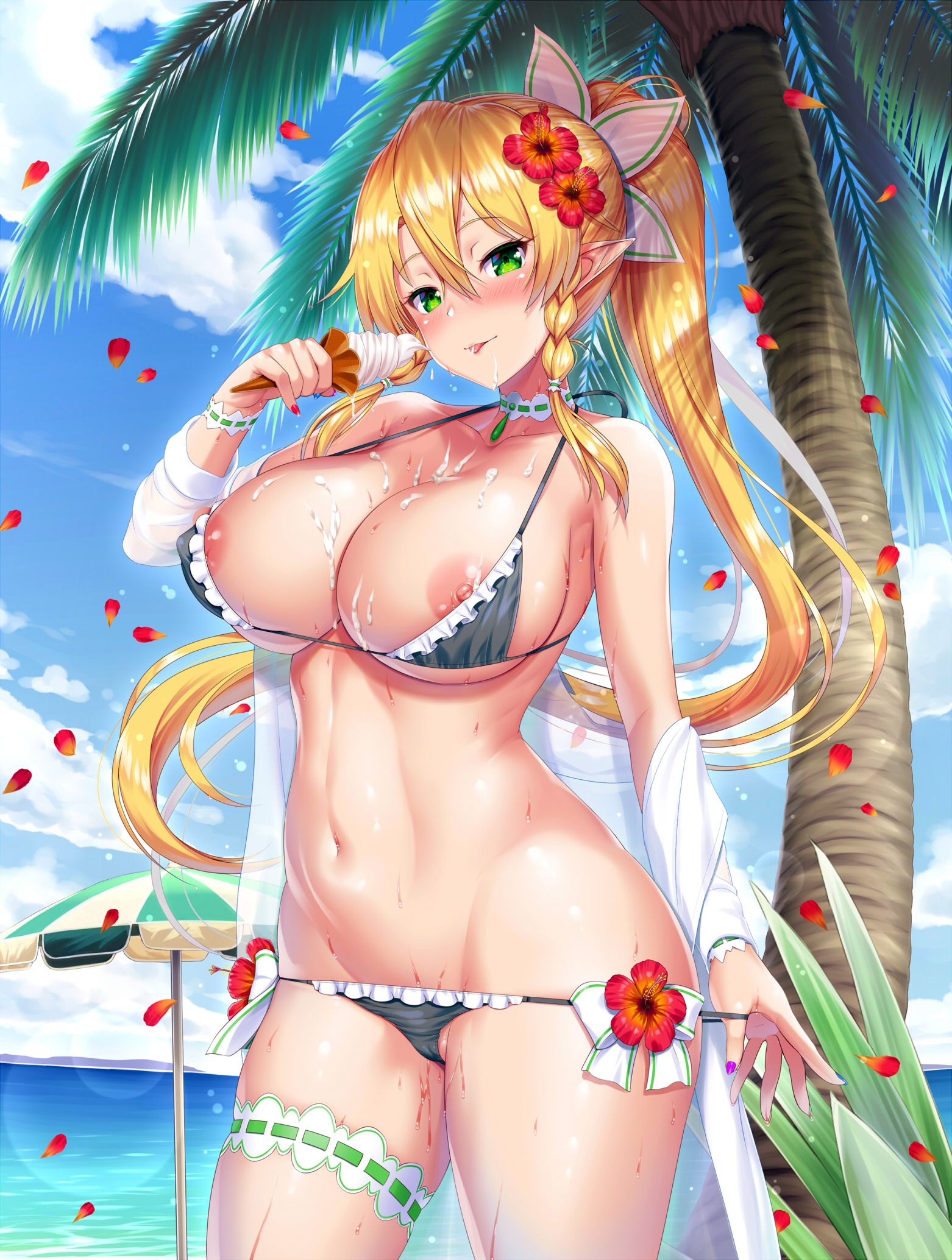 SAO Leafa hentai art (image 3 of 49)