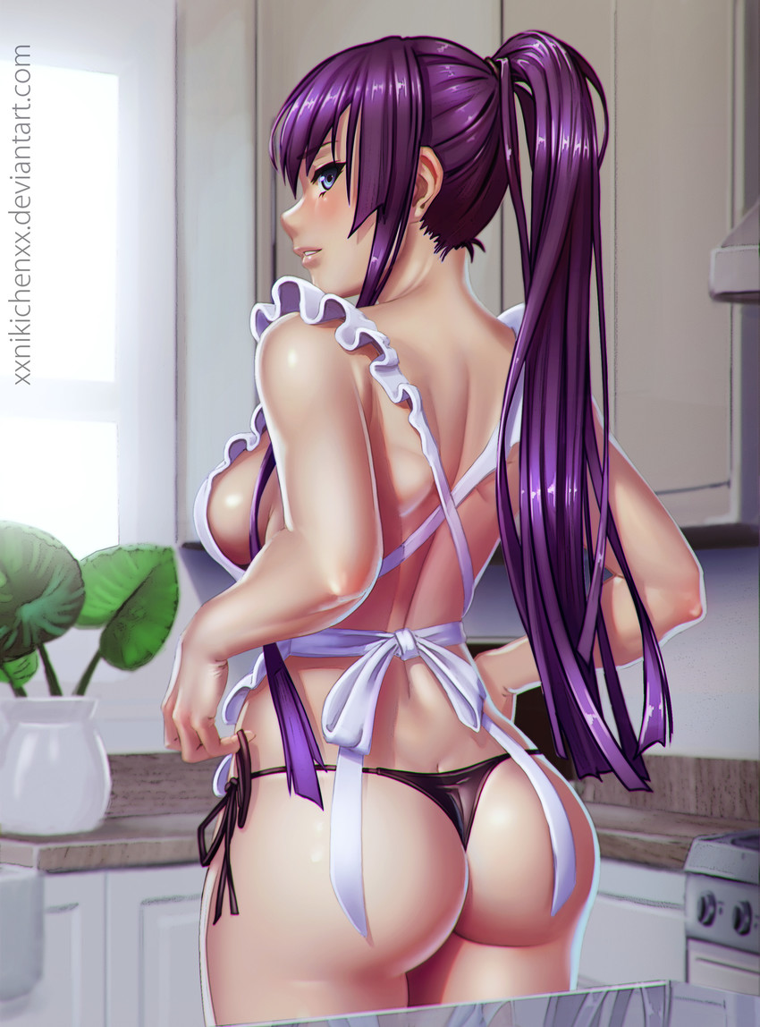 Saeko Busujima hentai art (image 21)
