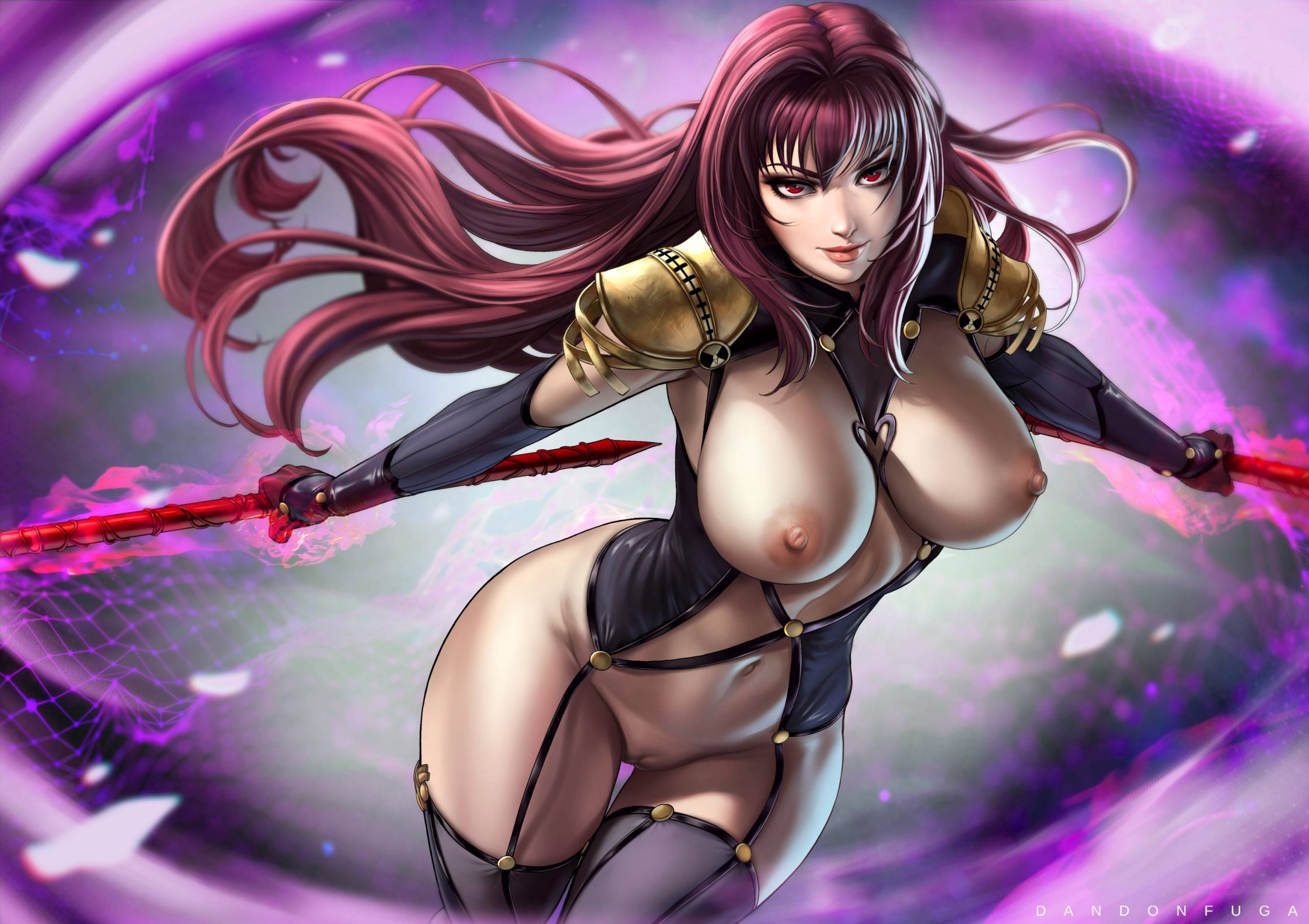 Scathach hentai art (image 12 of 97)
