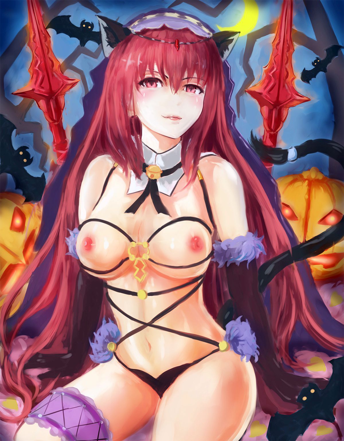 Scathach hentai art (image 30 of 97)