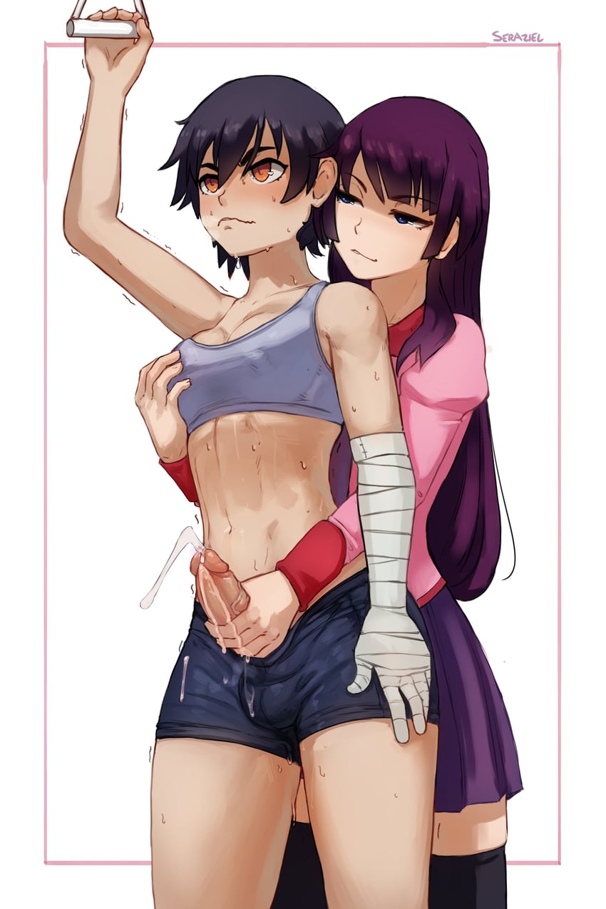 Senjougahara hentai art (image 5)