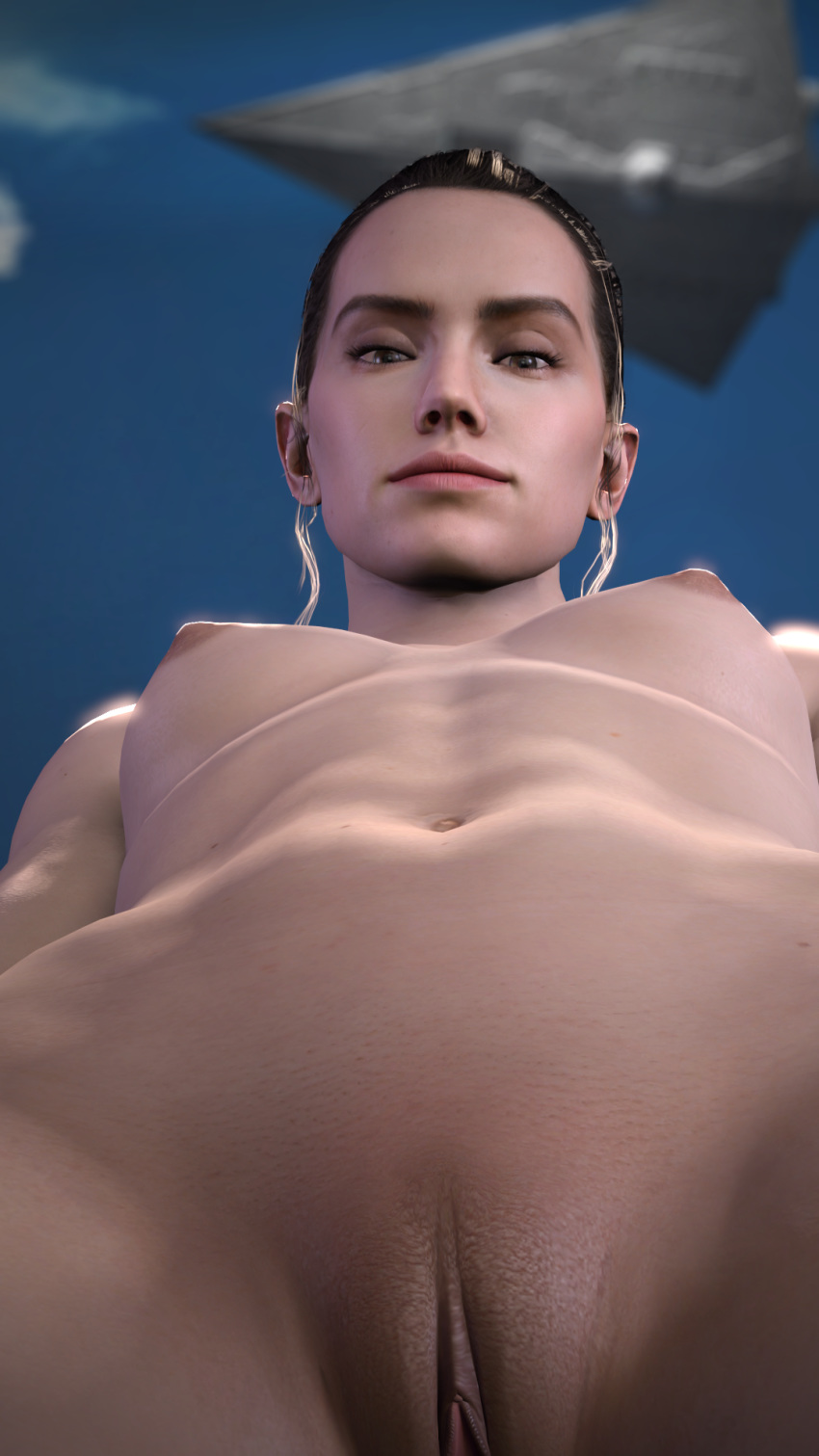 Rey from Star Wars hentai art (image 8)