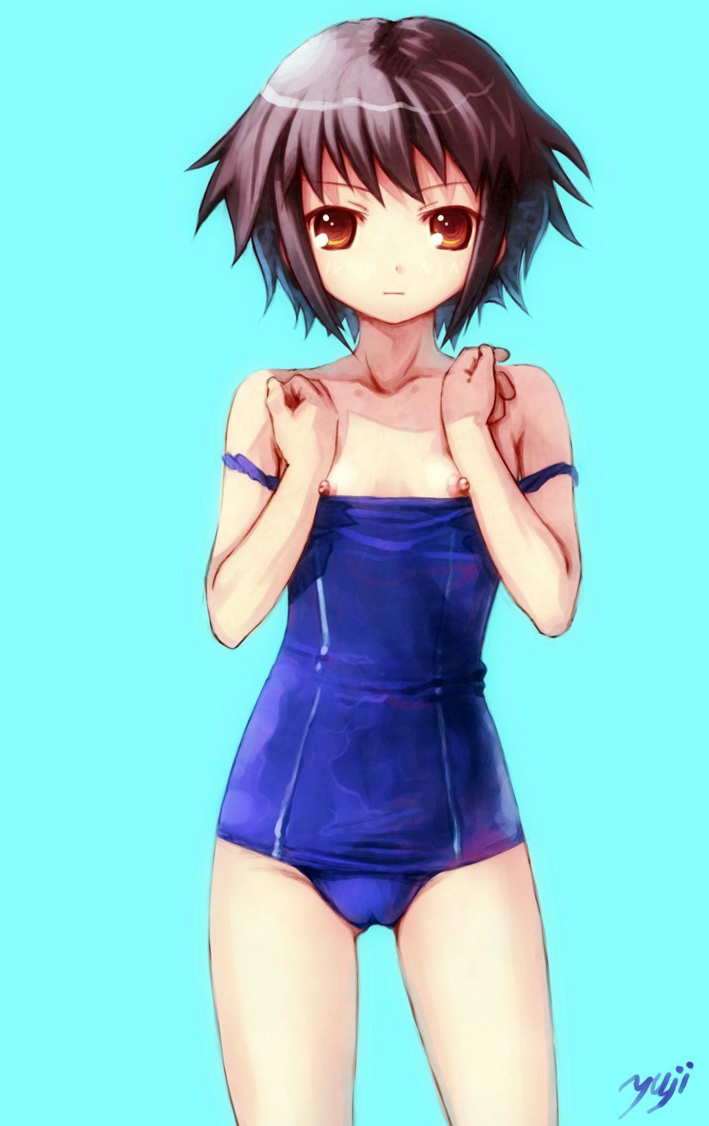 Swimsuit hentai art (image 5)