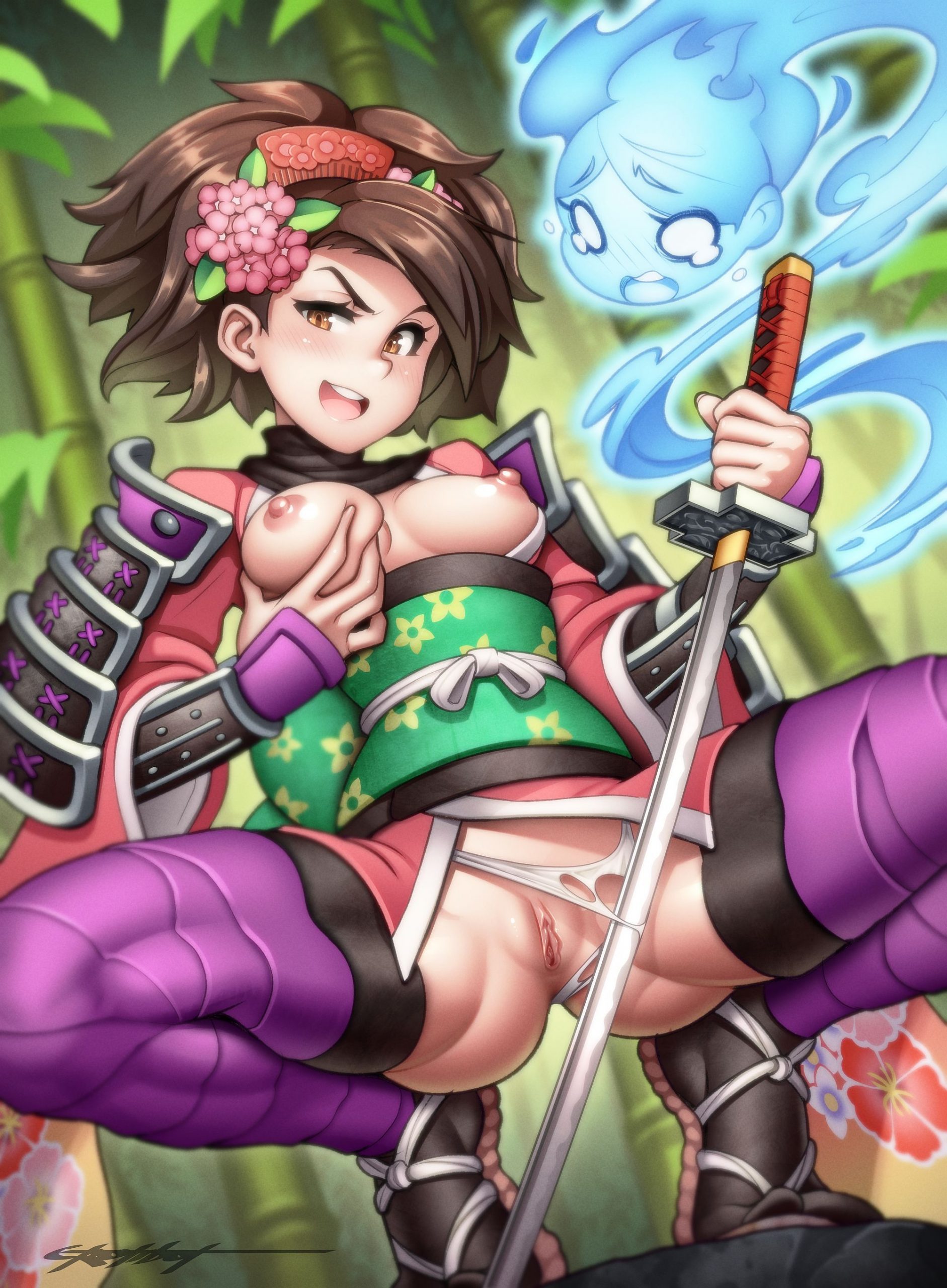 Swords hentai art (image 1)