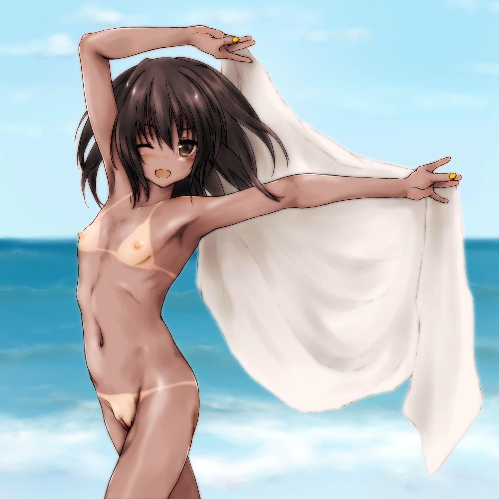 Tan Lines hentai art (image 64 of 105)