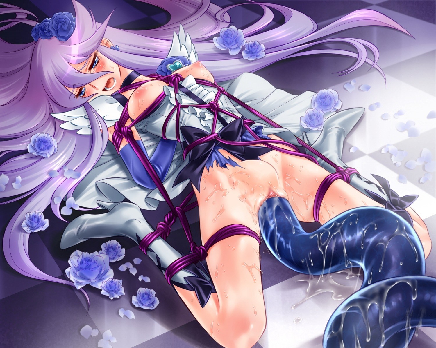 Tentacles hentai art (image 125 of 150)